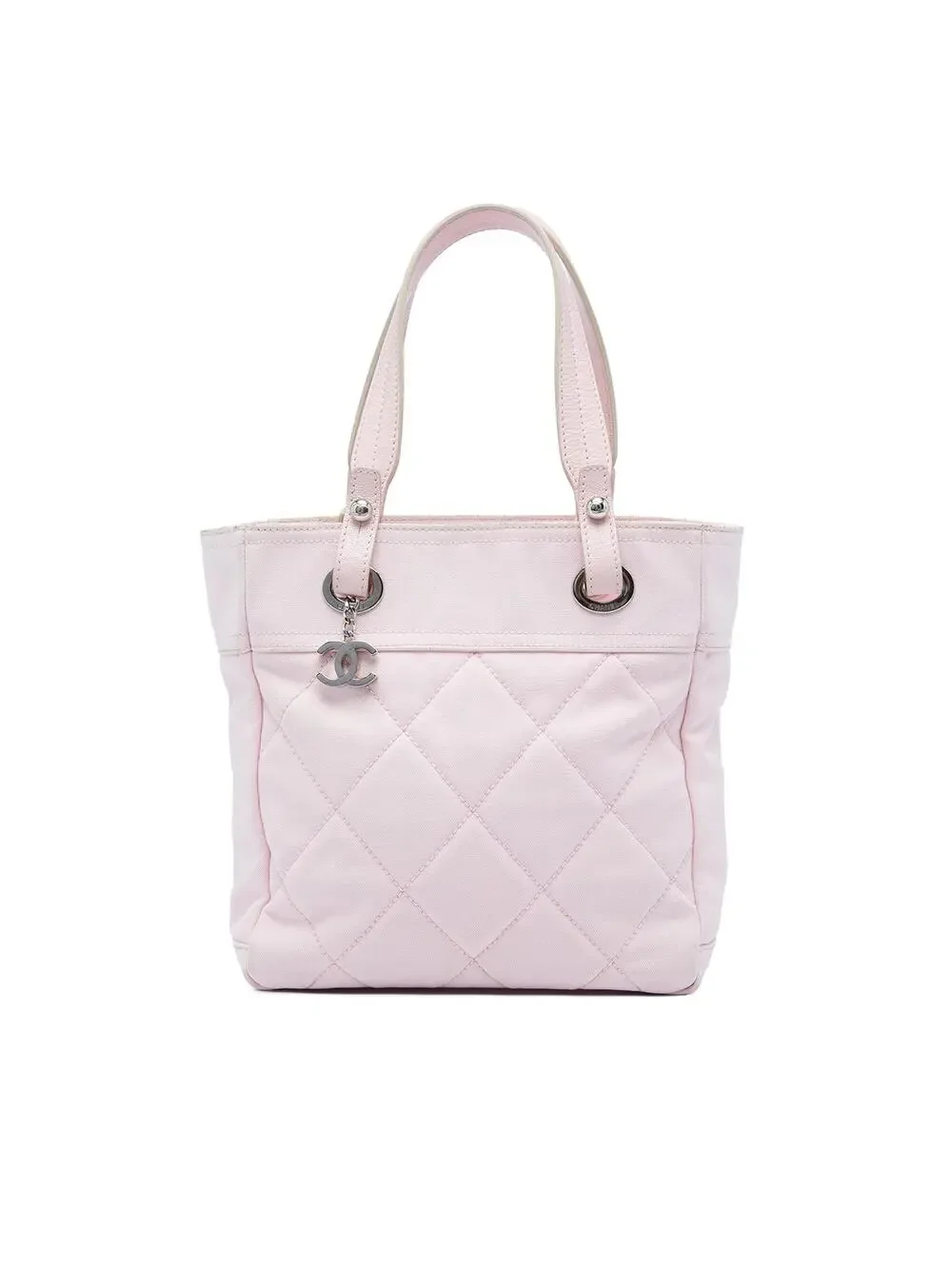 Chanel Small Quilted Canvas Paris #304454C10B